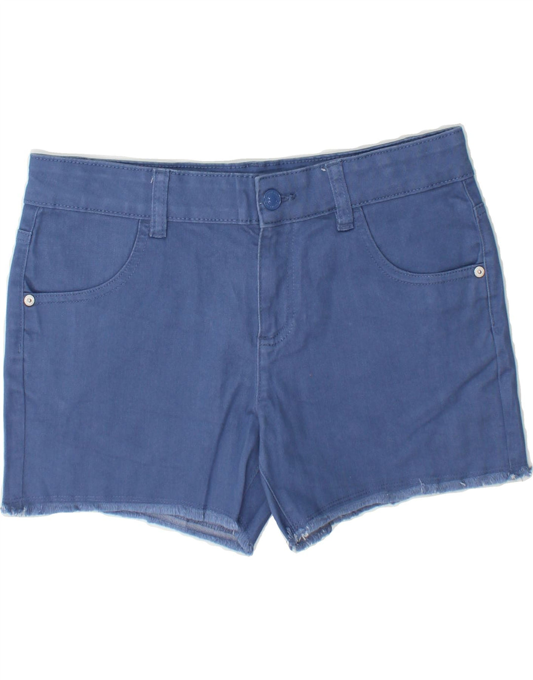 BENETTON Womens Denim Shorts W32 Large Blue Vintage Benetton and Second-Hand Benetton from Messina Hembry 
