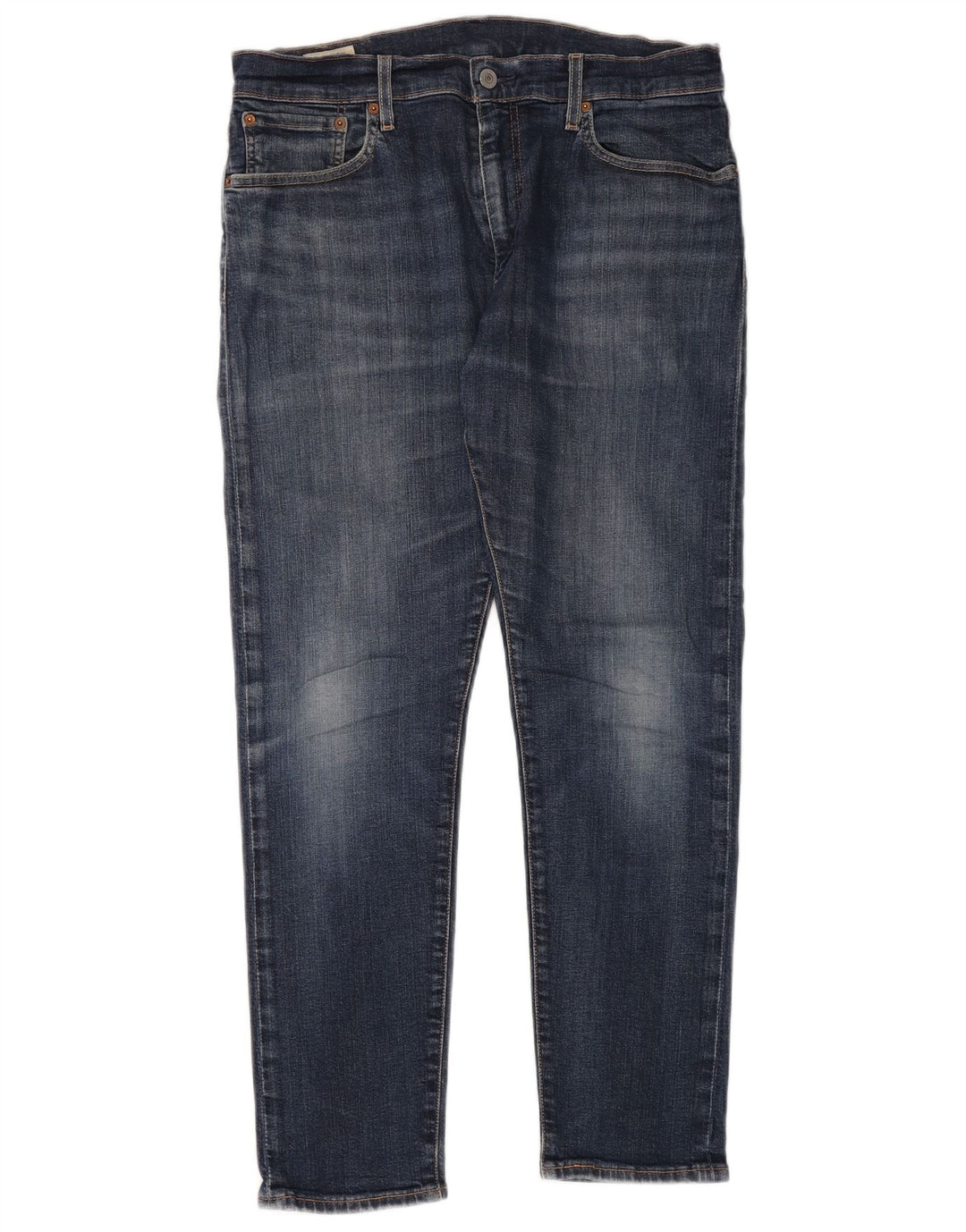 Levi's Masculino 512 Slim Tapered Jeans W33 L30 Azul Algodão