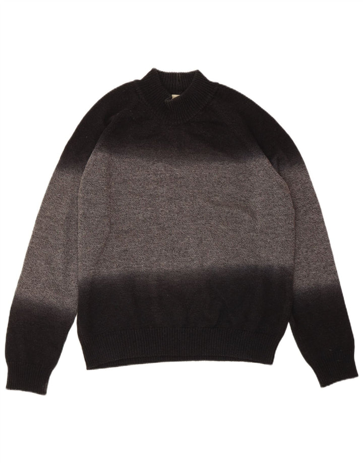 ARMANI COLLEZIONI Suéter feminino com gola tartaruga IT 54 3XL preto