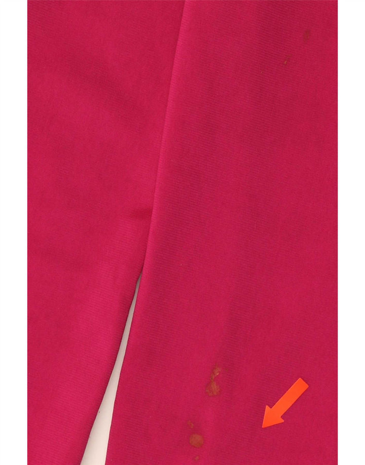Calça de treino feminina Adidas Joggers EU 40 médio rosa poliéster