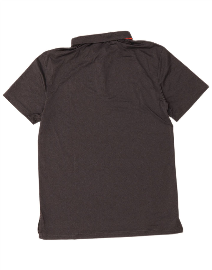 Camisa polo masculina Nike poliéster cinza médio