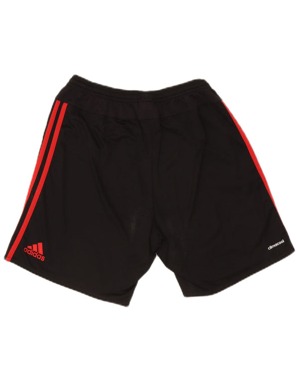 Adidas Mens Manchester United Sport Shorts Médio Preto Poliéster