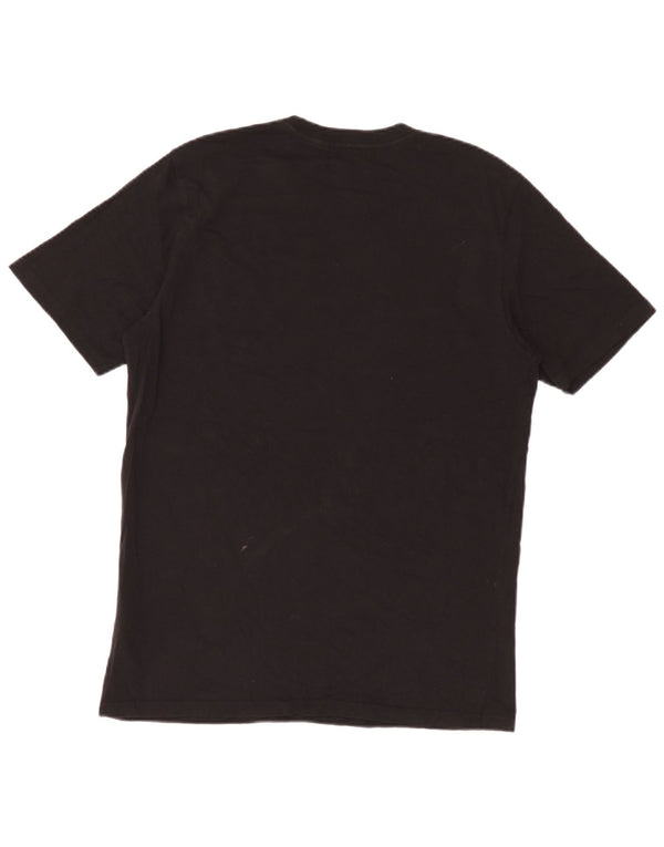 Camiseta gráfica masculina Carhartt Top médio algodão preto