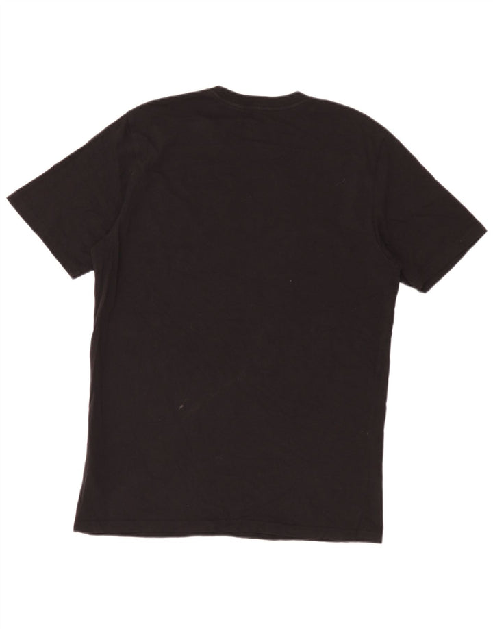 Camiseta gráfica masculina Carhartt Top médio algodão preto