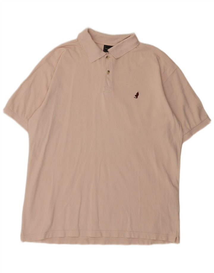 Camisa polo masculina Marlboro Classics XL algodão rosa