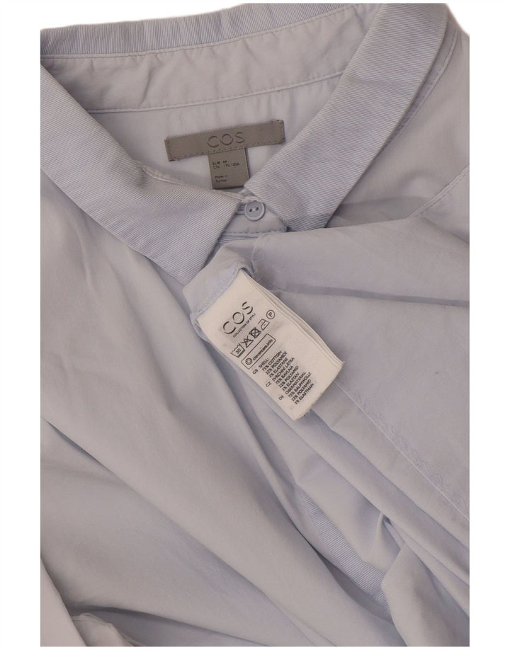 Cos Camisa Pulôver Feminina EU 44 XL Azul Algodão