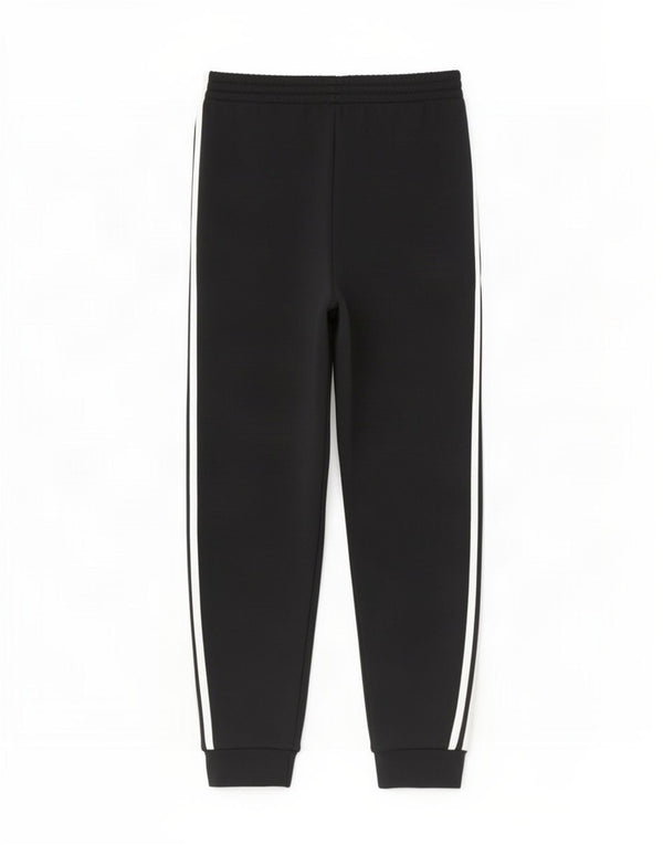 Adidas masculino prime azul calças de treino joggers médio preto poliéster