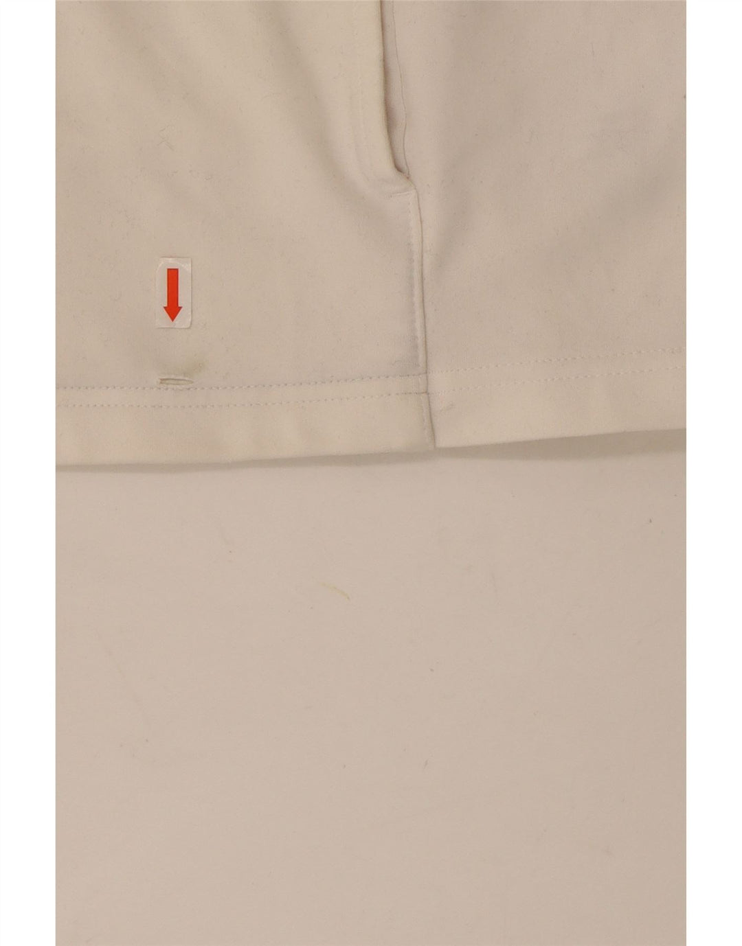 Adidas Womens Tracksuit Top Jacket UK 16 Grande Branco Poliéster