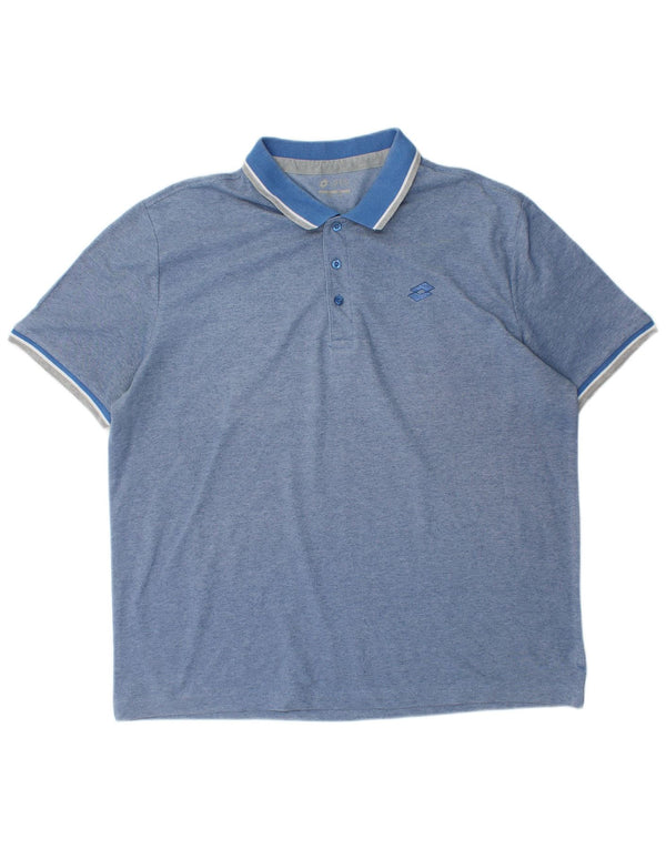Camisa polo masculina Life's Lotto 2XL azul