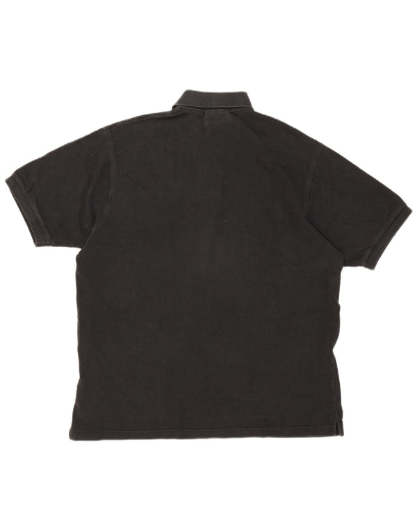 Camisa polo masculina Hugo Boss XL algodão preto
