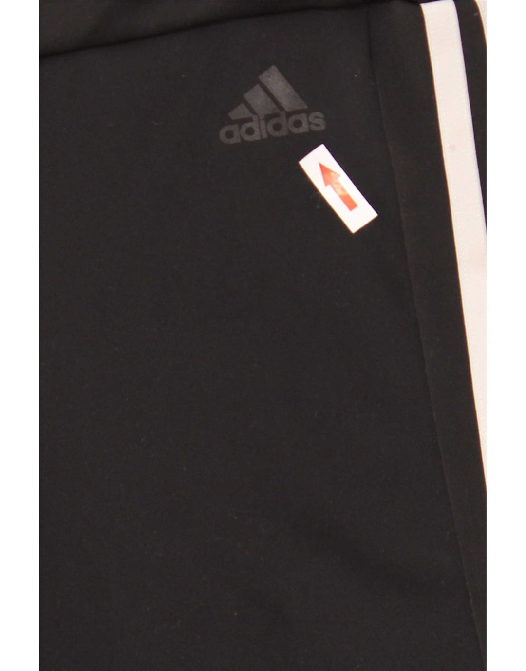 Adidas Womens Crop Leggings UK 12/14 Médio Preto Poliéster