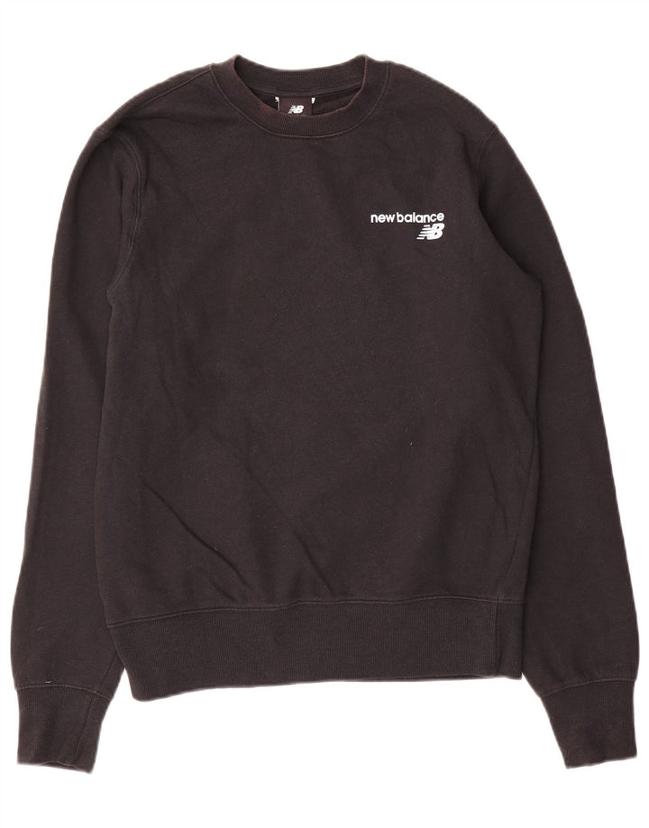 Moletom New Balance Masculino Jumper Pequeno Preto