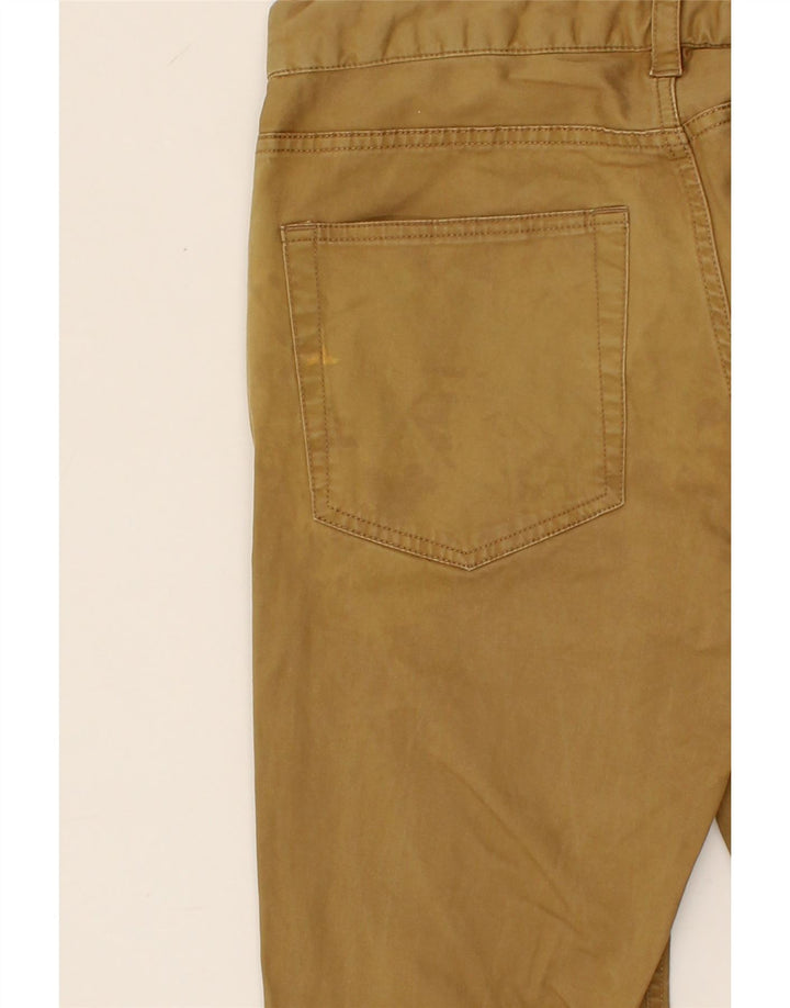 FRENCH CONNECTION Mens Slim Casual Trousers W30 L32 Brown Cotton Vintage French Connection and Second-Hand French Connection from Messina Hembry 