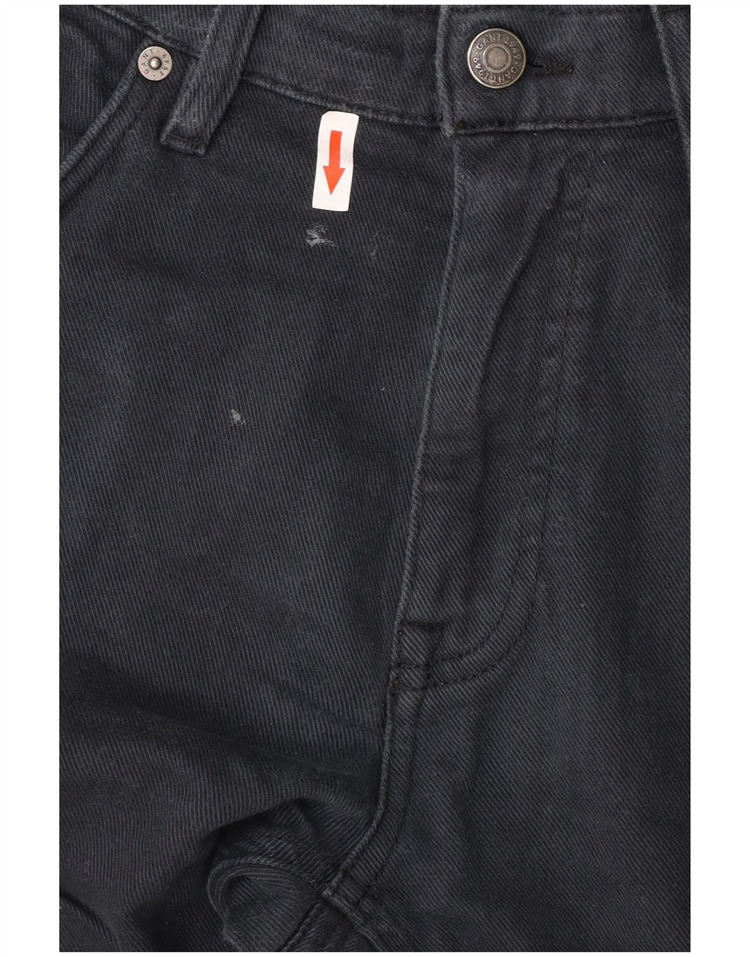 Gant Mens Slim Jeans W34 L32 Azul Marinho Algodão