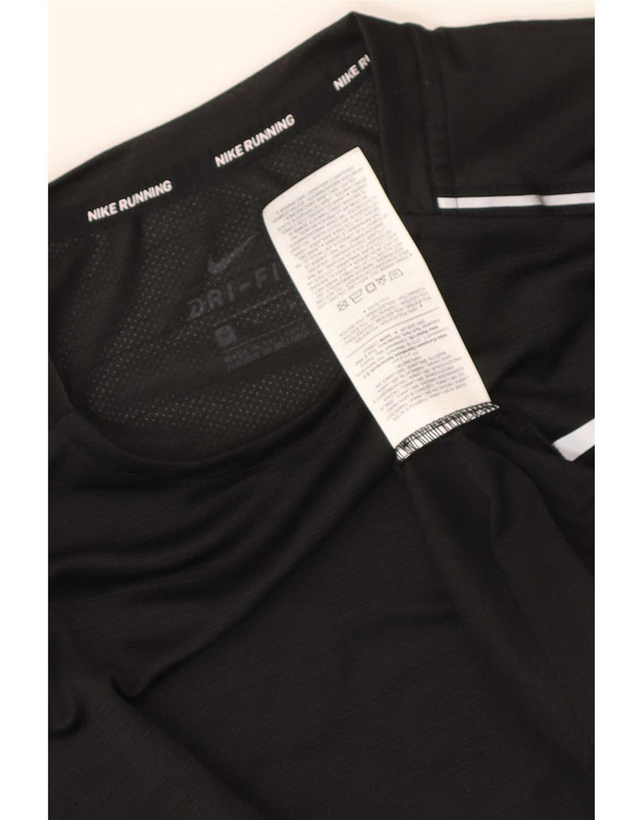 Camiseta Nike Masculina Dri Fit Top Médio Poliéster Preto