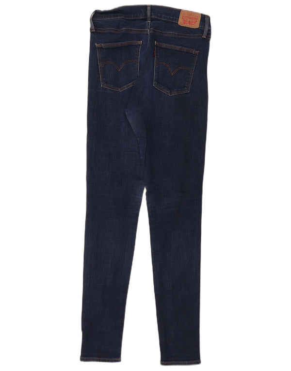 Calça jeans feminina Levi's Slimmimg Super Skinny W29 L32 azul marinho algodão