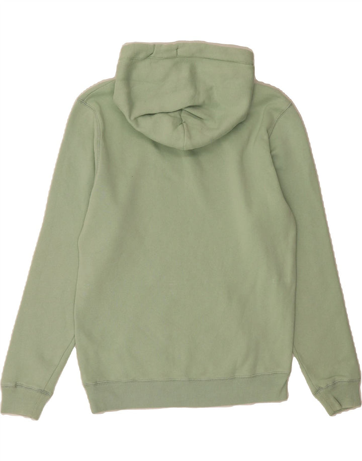 JACK WILLS Mens Great Britain Graphic Hoodie Jumper Small Green Cotton Vintage Jack Wills and Second-Hand Jack Wills from Messina Hembry 