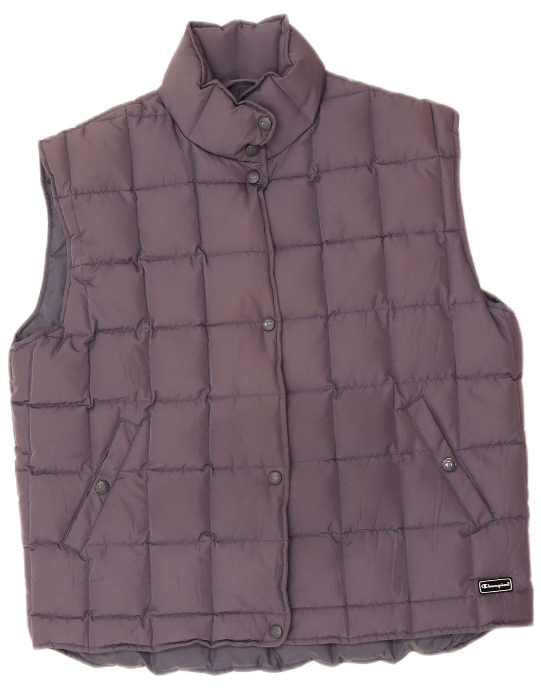 Colete acolchoado feminino Champion UK 18 XL cinza poliéster