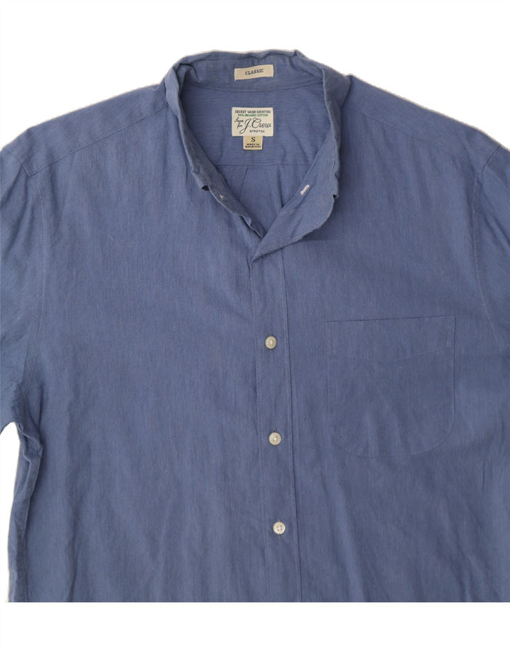 J. CREW Mens Classic Classic Fit Shirt Small Blue Cotton Vintage J. Crew and Second-Hand J. Crew from Messina Hembry 