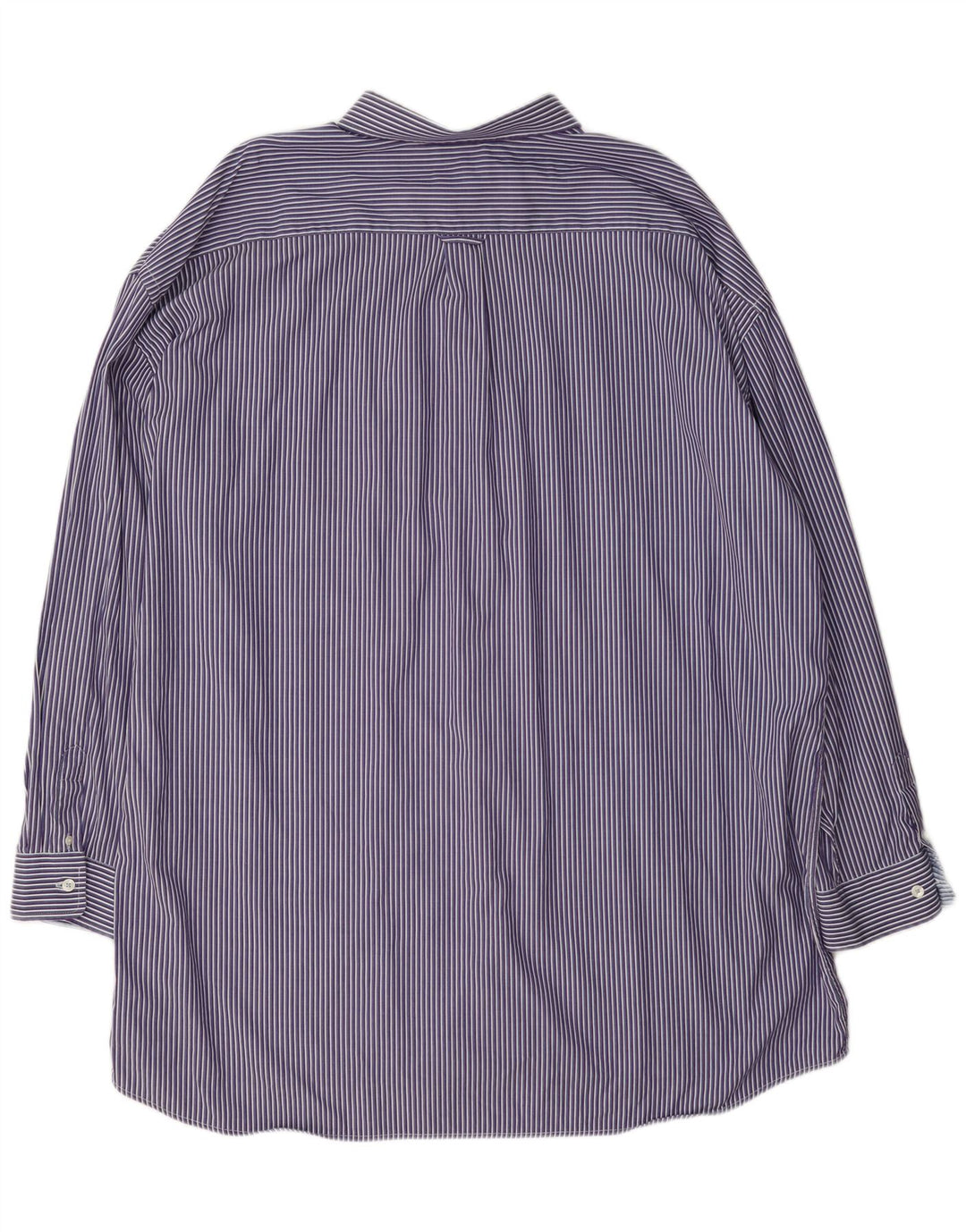 Camisa masculina Gant Regular Fit 4XL algodão listrado roxo