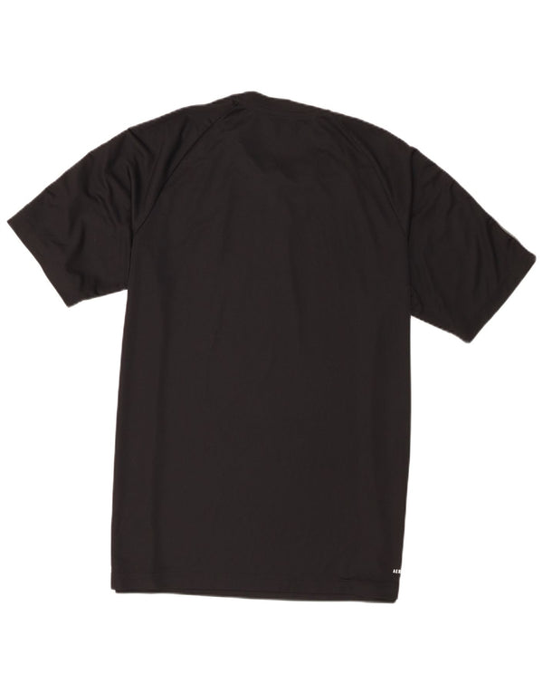 Adidas Mens Aeroready Camiseta Top XL Preto Poliéster