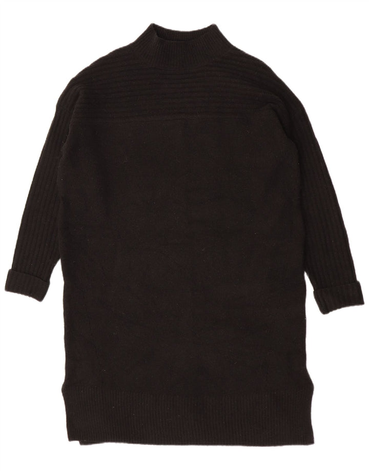 Vestido Jumper Feminino Fat Face Reino Unido 16 Grande Preto