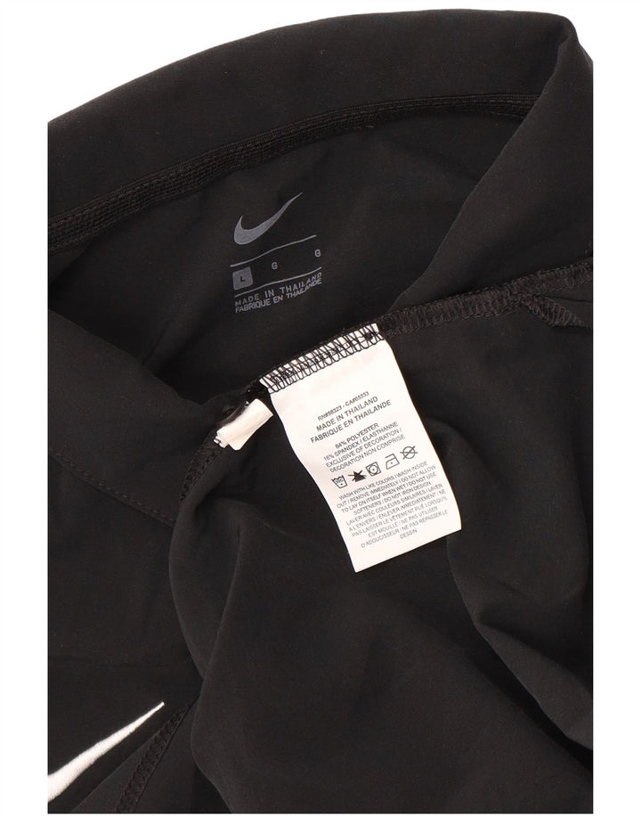 Camisa polo masculina NIKE grande poliéster preto