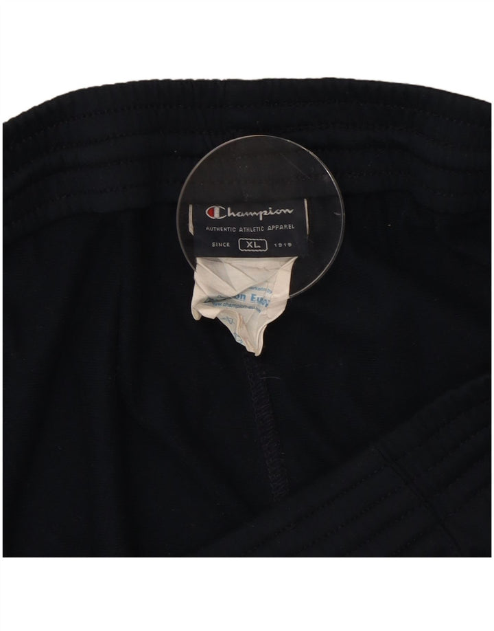 Calça de treino masculina Champion XL azul marinho poliéster