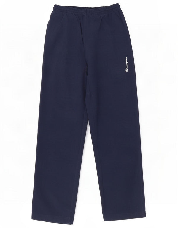 Champion Boys Tracksuit Trousers 11-12 Years Navy Blue Polyester