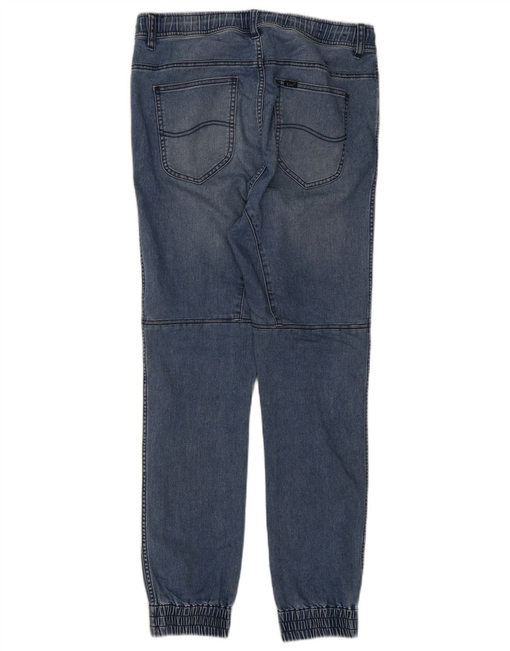Lee Womens Joggers Slim Jeans Médio W30 L29 Azul Algodão