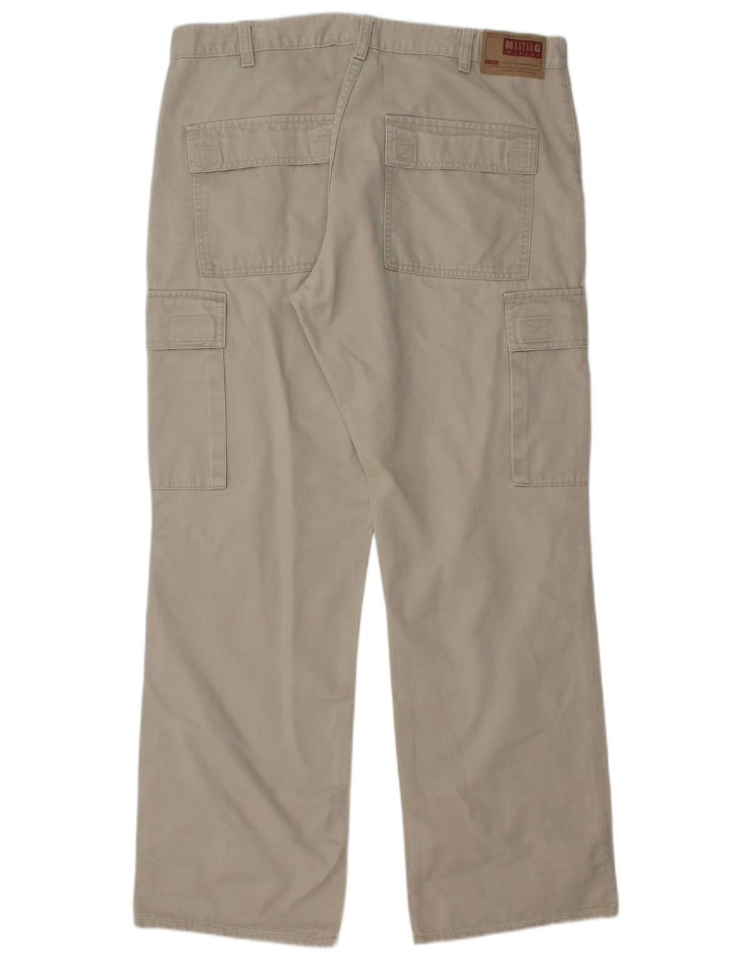 Calça cargo reta masculina MUSTANG W38 L34 algodão cinza