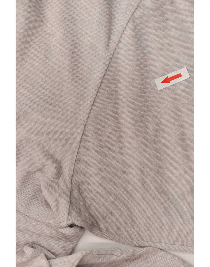 Camisa polo masculina Sergio Tacchini IT 50 algodão cinza médio