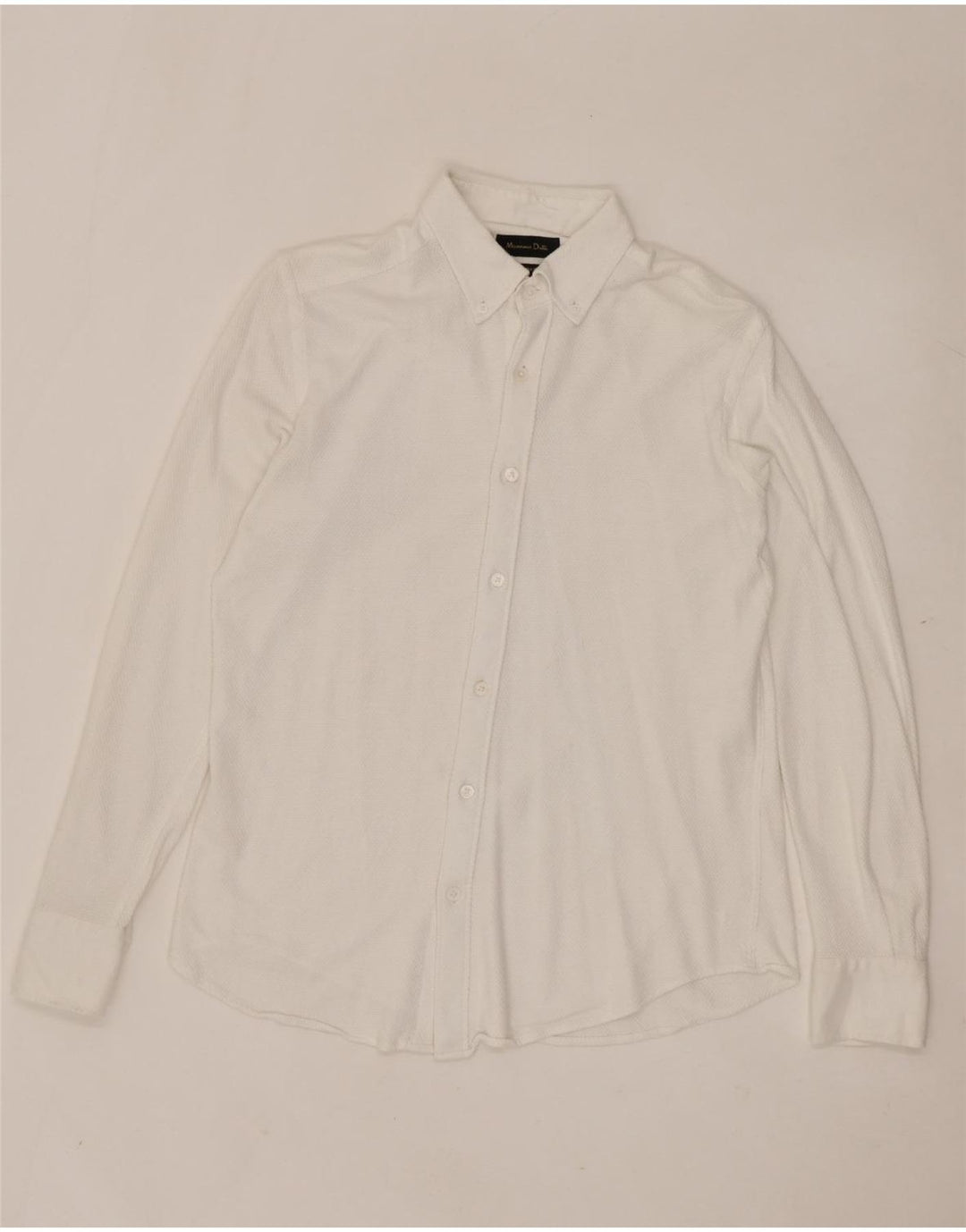 Camisa masculina MASSIMO DUTTI média branca