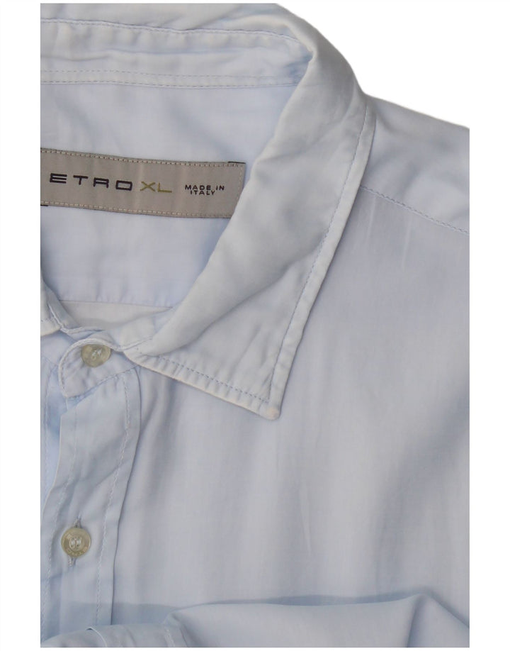 Camisa masculina Etro XL azul