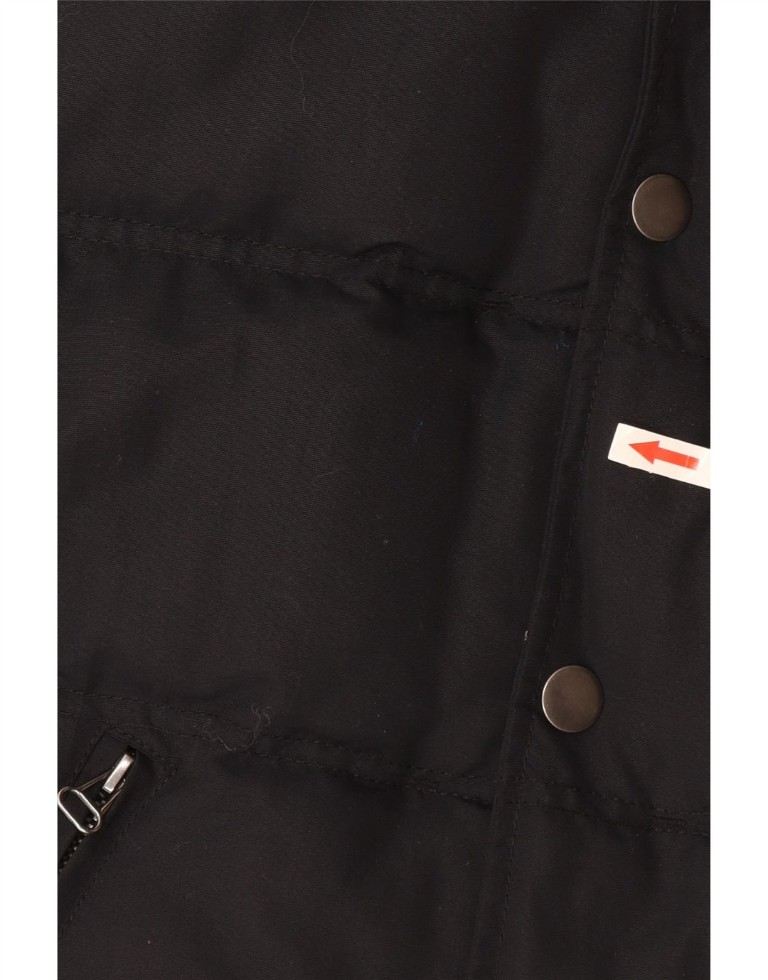 Colete acolchoado com capuz Superdry Boys 13-14 anos grande nylon preto