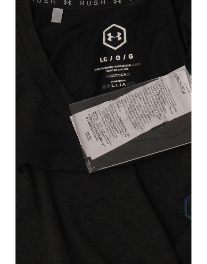 Camiseta masculina Under Armour grande nylon preto