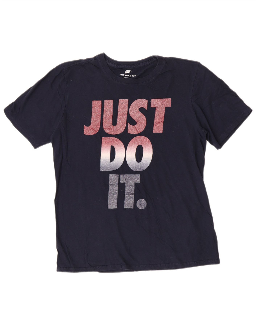Camiseta Nike masculina Athletic Cut Graphic Top Médio Azul Marinho