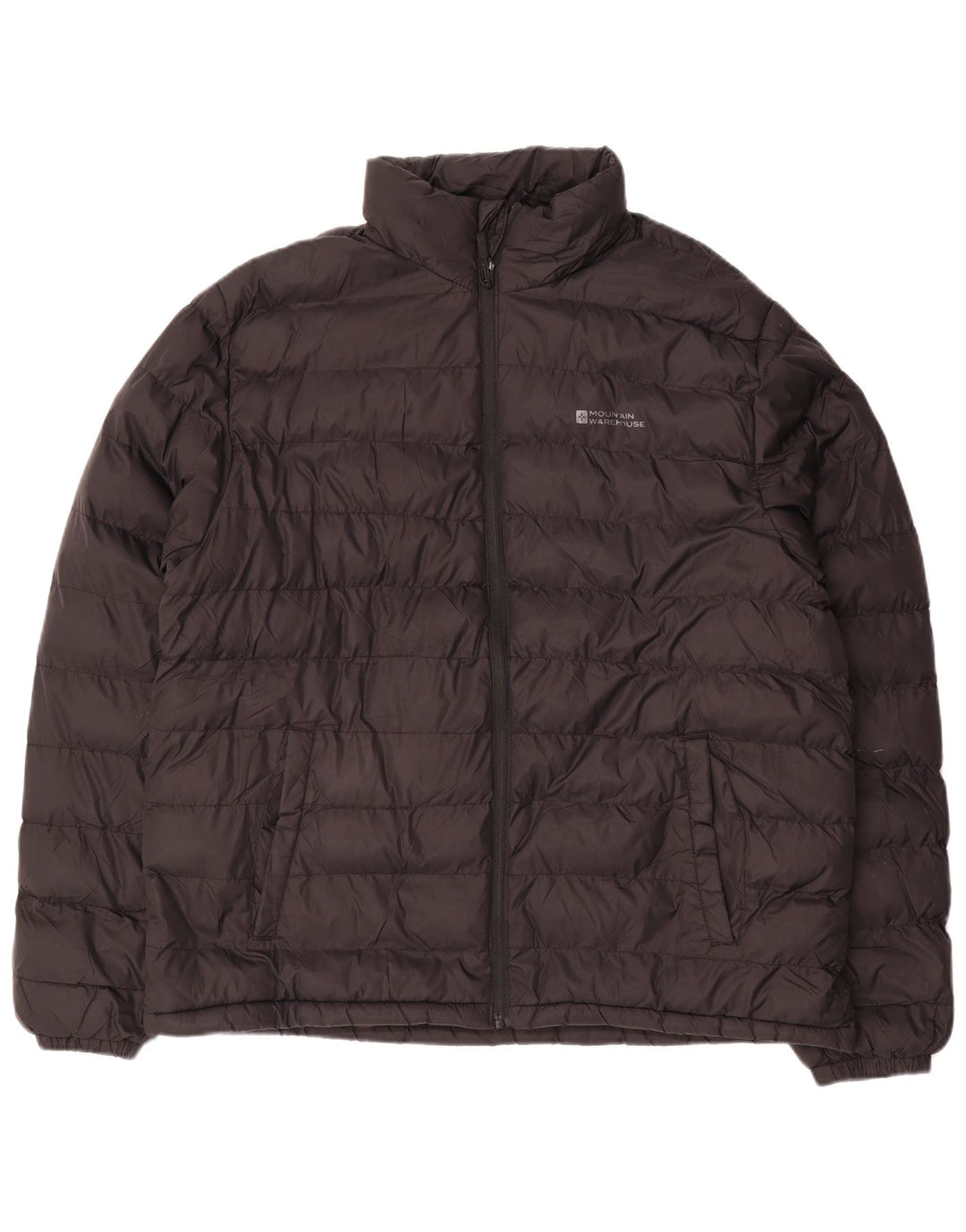 Jaqueta acolchoada masculina Mountain Warehouse UK 42 XL preto nylon