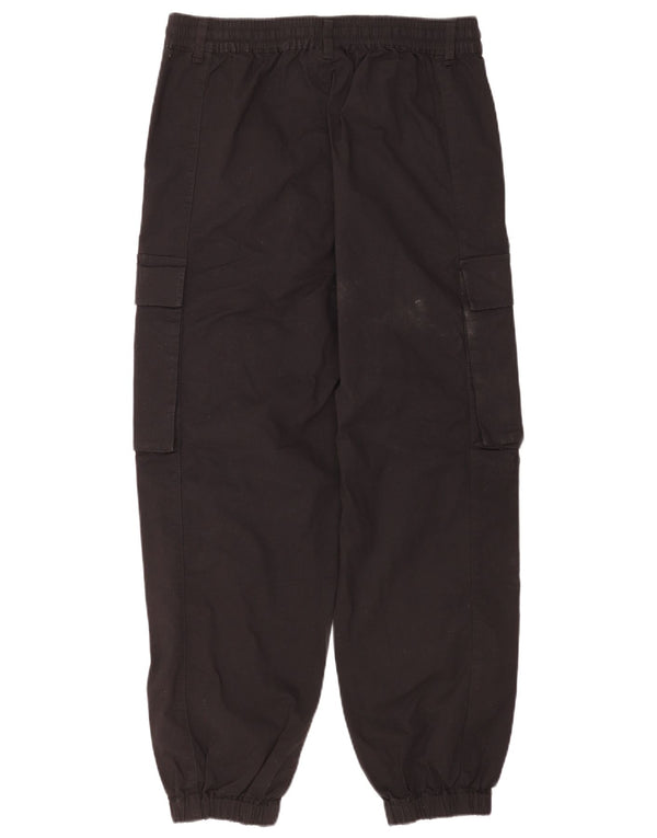 Calça cargo masculina Champion Joggers grande W34 L29 algodão preto