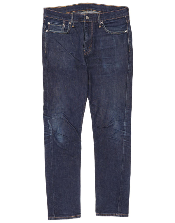 Levi's Masculino 510 Skinny Jeans W33 L32 Azul Algodão