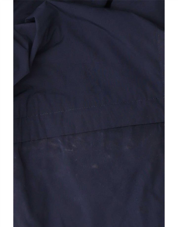 Calça de treino masculina Puma grande poliéster azul marinho