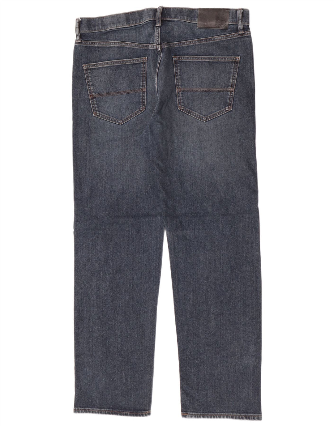 Jeans Marks & Spencer masculino regular fit reto W36 L31 algodão azul