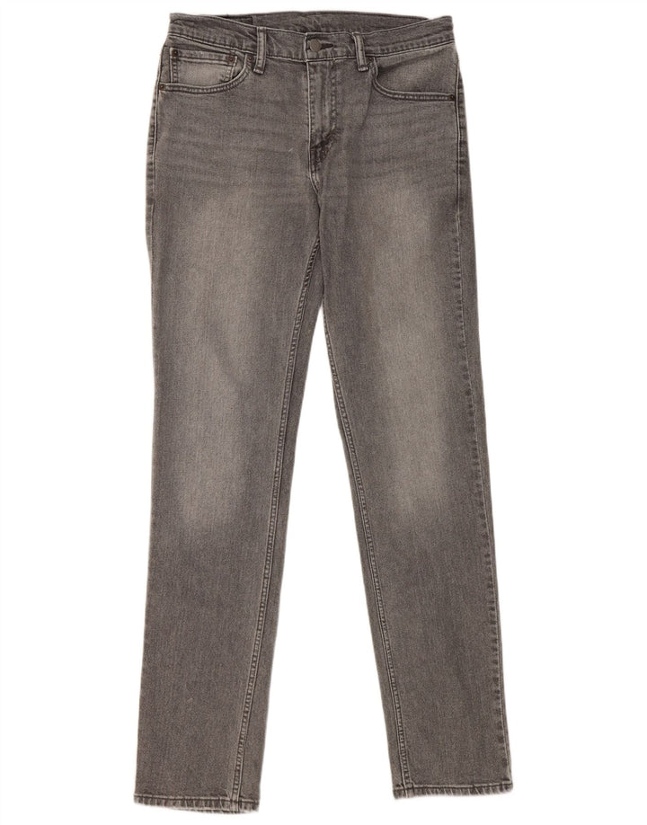 Calça Jeans Levis 511 Slim Masculina W32 L34 Cinza Algodão