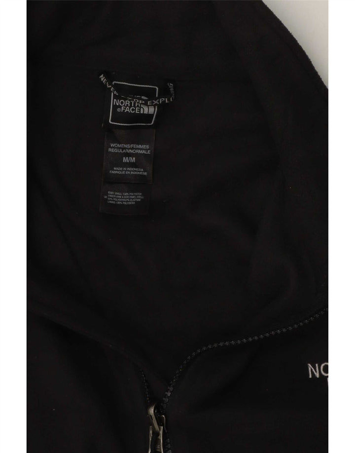Jaqueta feminina The North Face Liner Fleece UK 14 poliéster preto médio