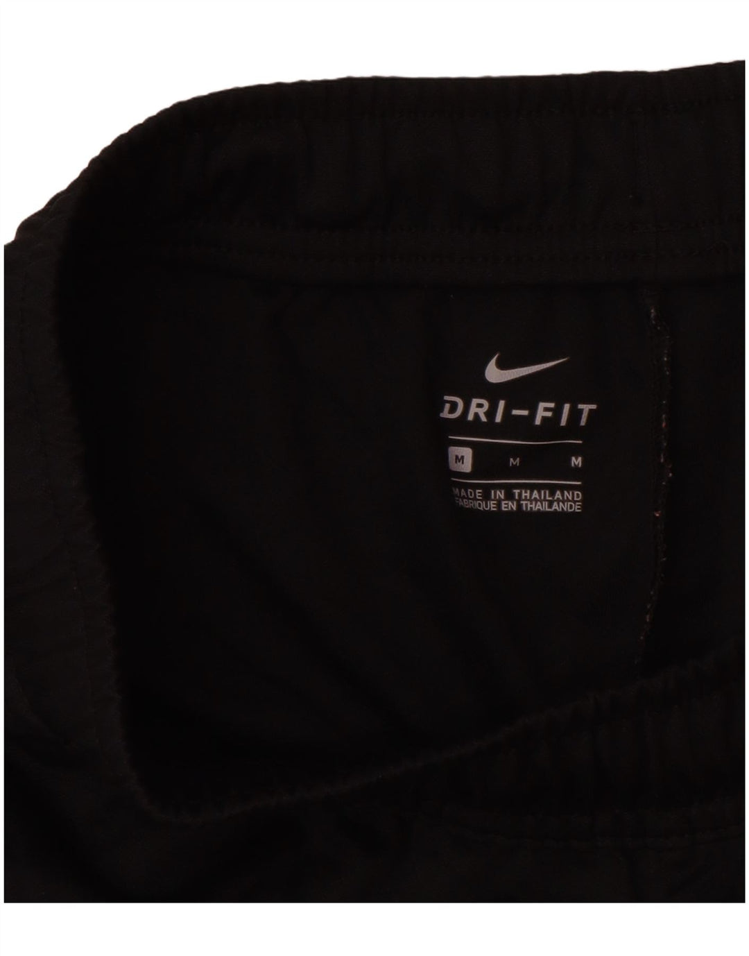 Calça esportiva feminina Nike Dri Fit Graphic UK 14 poliéster preto médio