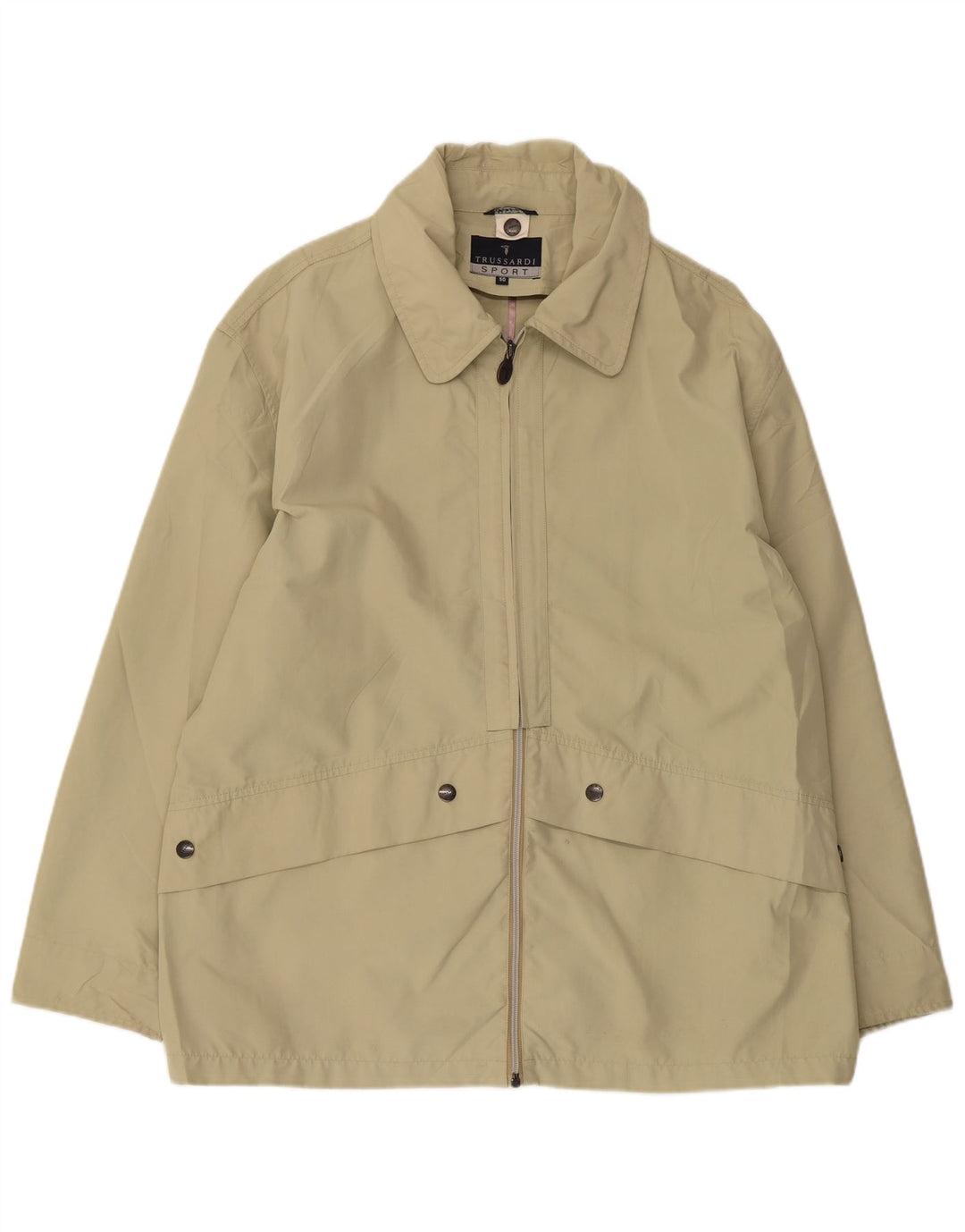 Jaqueta utilitária masculina TRUSSARDI IT 50 grande verde