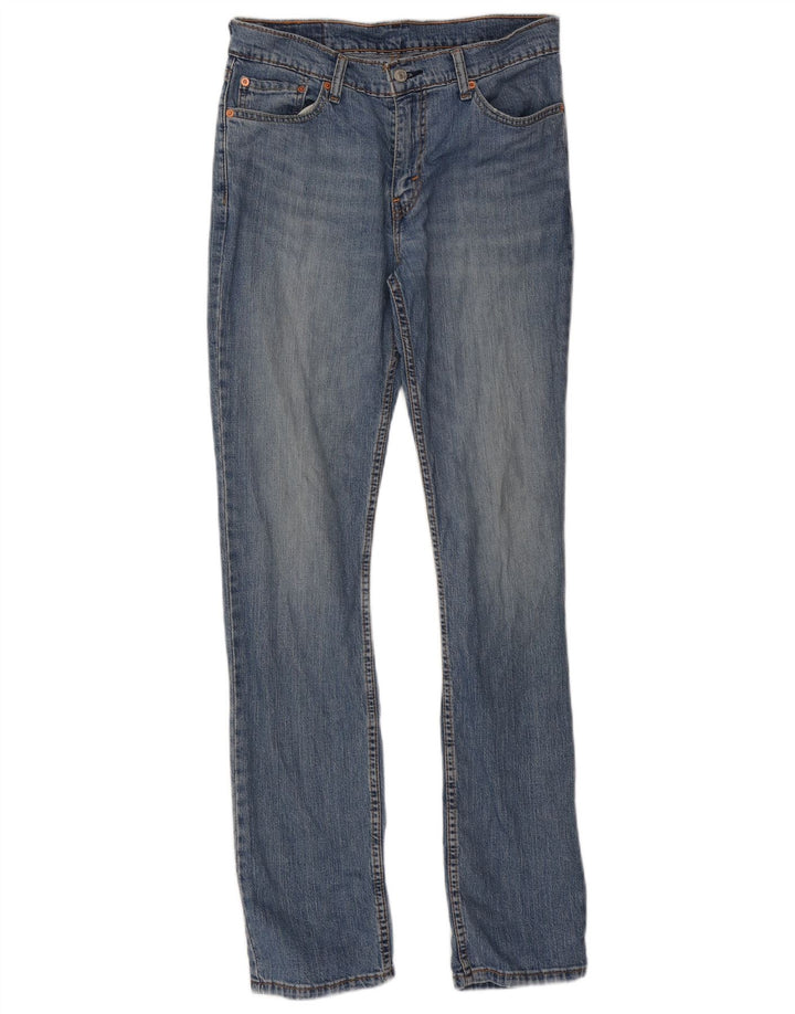 LEVI'S Masculino 511 Slim Jeans W32 L34 Azul Algodão