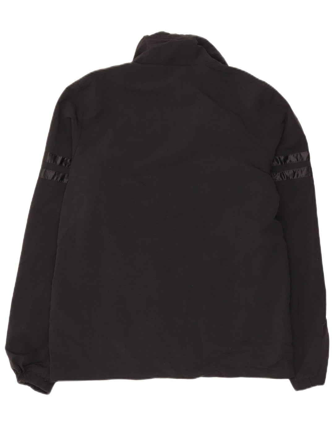 ELLESSE Jaqueta feminina oversized de treino UK 10 pequena preta