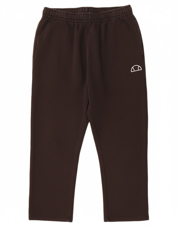 Calça capri feminina ELLESSE UK 6 XS algodão preto