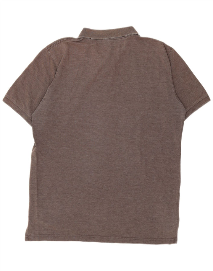 ASSN POLO DOS EUA. Camisa Polo Masculina Grande Marrom